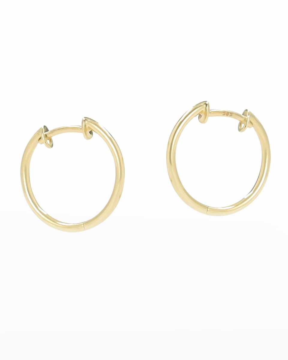 Alex 14k Gold Hoop Earrings